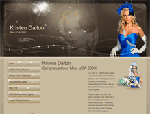 Tablet Screenshot of kristendaltonmissusa.com